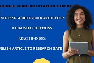 increase google scholar citations, backdated citations, publish article, h index