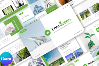 design creative and business canva presentation