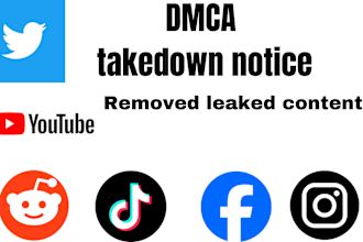 takedown harassing defaming leaked content from fb,tiktok,yt,reddit,ig,x,ebay