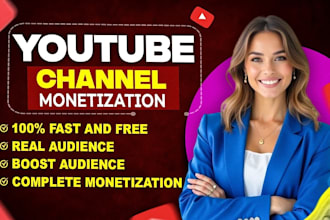 do complete youtube channel monetization promotion