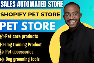 shopify pet store design dog training products pet training devices dog grooming