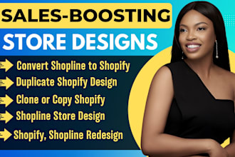clone copy shopify store redesign shopline store design duplicate shopify store
