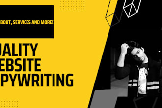 be your website content copywriter