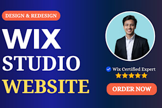 be your wix studio expert, converting figma designs into wix studio websites