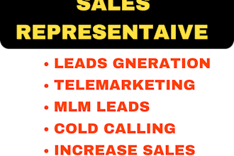 be your sales closer representative telemarketing close sales verified leads