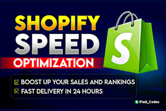 do shopify speed optimization, shopify website speed, shopify pagespeed score up