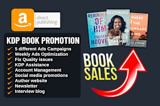 do amazon kindle book promotion and ebook marketing using KDP ads