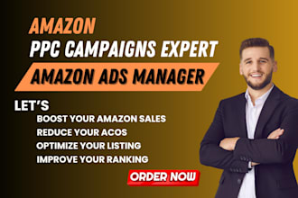 manage amazon ppc ads campaigns, amazon ppc management, amazon ads VA