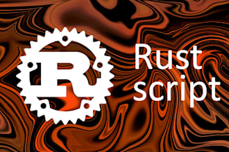 create any custom script on rust
