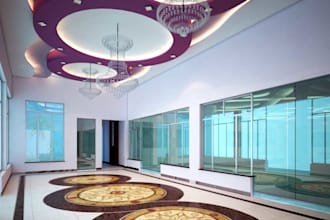 interior design and realistic 3d rendering