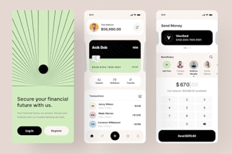 develop fintech app, fintch website, loan app,  payment app, investment app