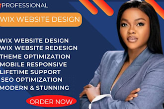 wix website design wix website redesign prestashop ecommerce shopify store VA