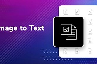 wright any text from picture to word