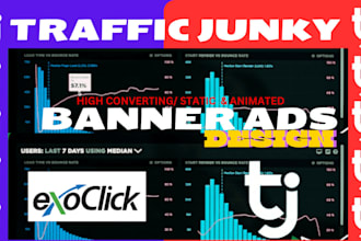 set up and manage your traffic junky and exoclick campaign