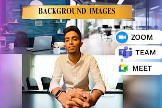 create unique designs on zoom virtual backgrounds