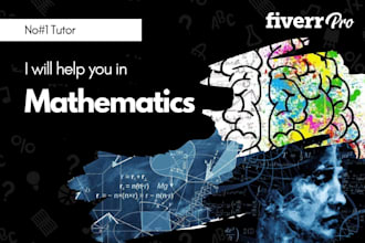 tutor math including calculus, algebra, trigonometry and geometry