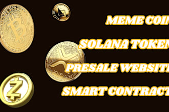 do crypto landing page, presale website, crypto meme website