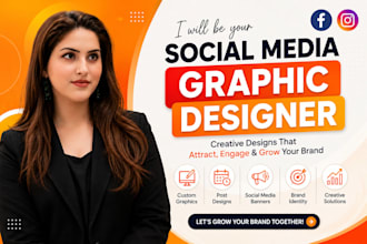 be your social media graphic designer