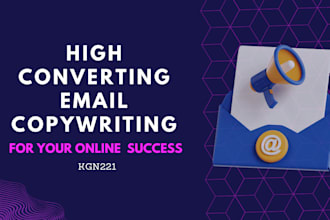 write high converting email copy for your campaigns