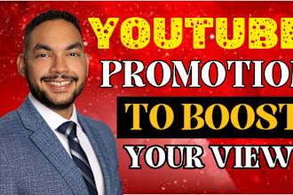 do youtube promotion to boost your views organically
