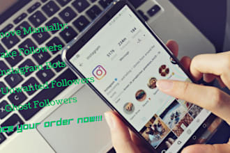identify and safely remove ghost, fake, bot followers from your instagram
