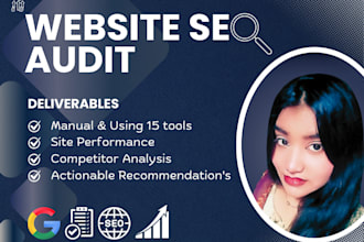 conduct a comprehensive website audit with SEO action plan