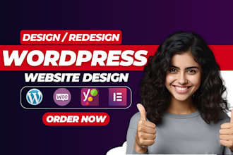 create, design, redesign, customize, revamp and development wordpress website