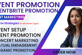 do organic event, webinar promotion, eventbrite marketing, event setup