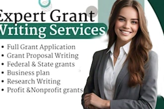 write an amazing winning grant proposal, grant research and grant application