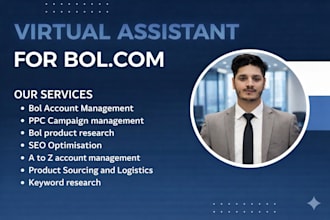 be your bol account VA, campaign PPC expert and dropshipping manager
