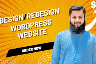 design, redesign, revamp, clone, build, rebuild, or fix the wordpress website