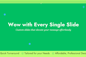 design a powerpoint presentation for your webinar