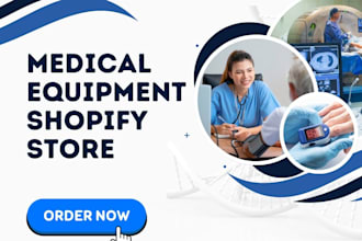 design medical portal website pharmacy platform stor medicine dropshipping store