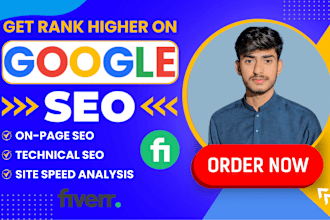 optimize ecommerce website onpage technical new  SEO service wordpress