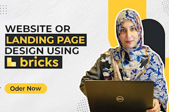 build wordpress website or landing page using bricks builder
