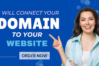 connect your domain to your website in few minute
