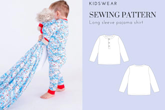 create digital sewing patterns for your kidswear