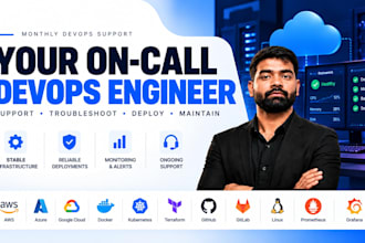 be your dedicated devops engineer for monthly support