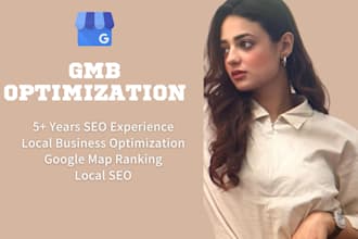 google my business optimization for local SEO maps ranking