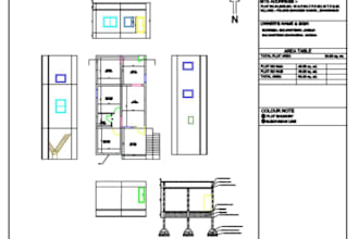 make 2d plan for residential houses