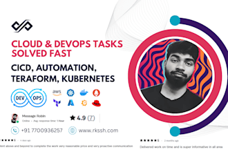 help with your AWS azure and terraform devops technical tasks