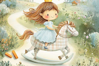 children story book illustration children story book illustration