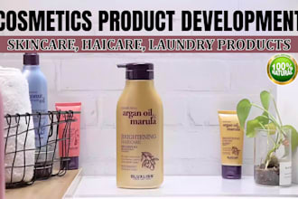be your expert chemist for skin care and hair care cosmetic product formulation