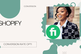 do conversion rate optimization, shopify, website audit