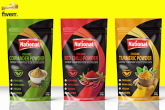 design pouch packaging, pouch label, food packaging, mylar bag