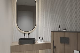 3d rendering for bathroom