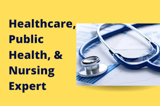 do public health, informatics, healthcare, and nursing