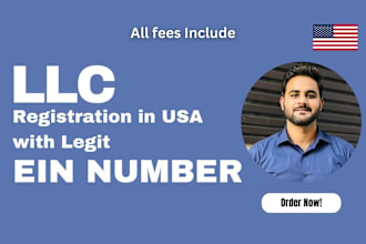 register a US llc along with ein number for non US residents, boi report