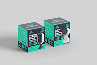 do premium product packaging design, food packaging, label or box design