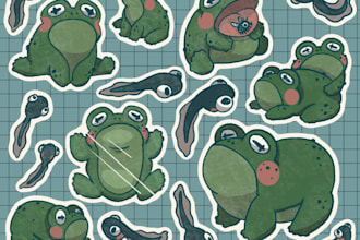 create a custom sticker design